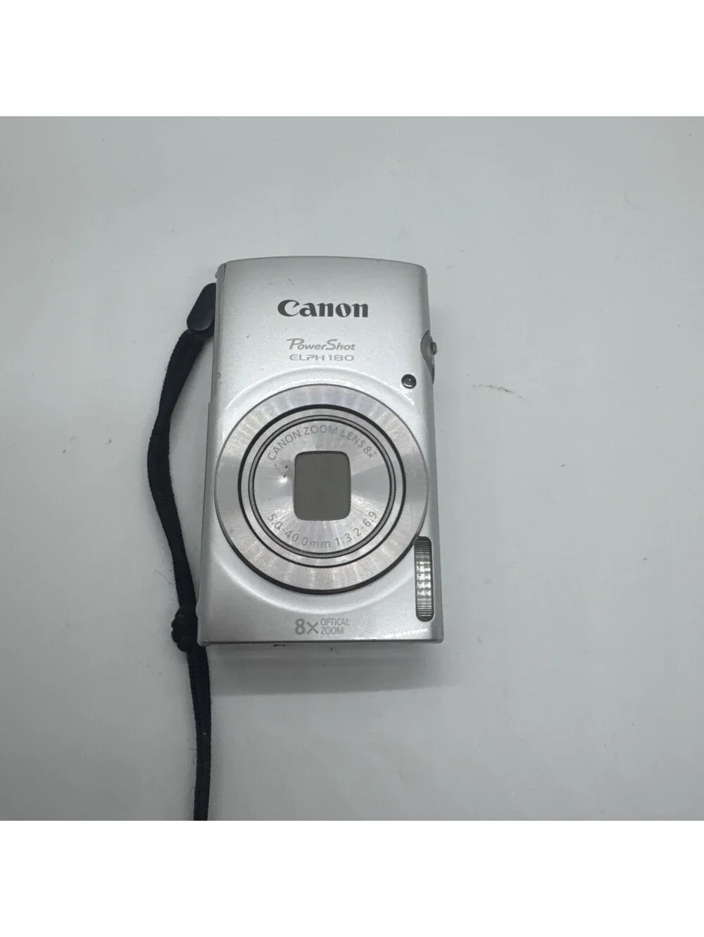 Canon PowerShot ELPH 180 Optical Zoom Compact Digital Camera For Parts Not Work